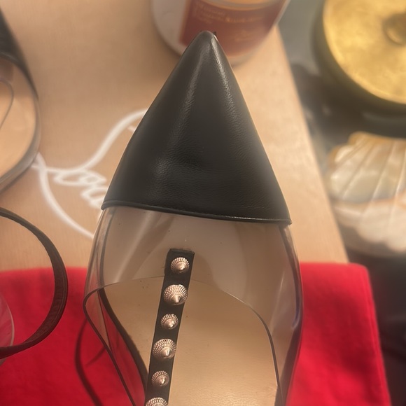 Christian Louboutin Nosy Spikes 100 KID/PVC - Picture 16 of 16